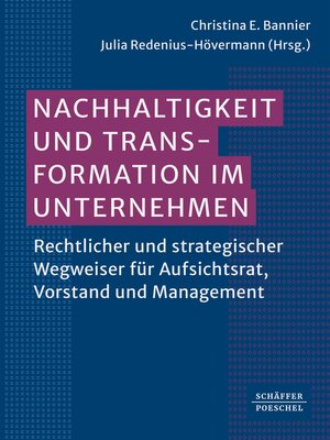 cover image of Nachhaltigkeit und Transformation im Unternehmen